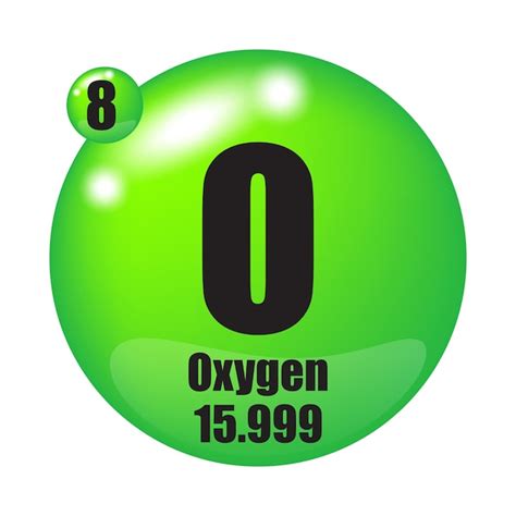 Numero Atomico Oxigenio É 8 - Elemento oxigénio Símbolo O Número atômico 8 Massa atômica 15999 ...
