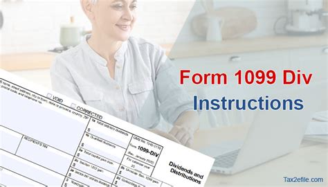 What is a 1099-DIV, and Instructions for a 1099-DIV?