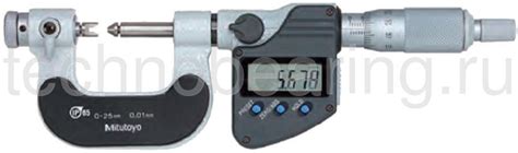 Микрометр цифровой электронный Mitutoyo Digimatic для измерения ...