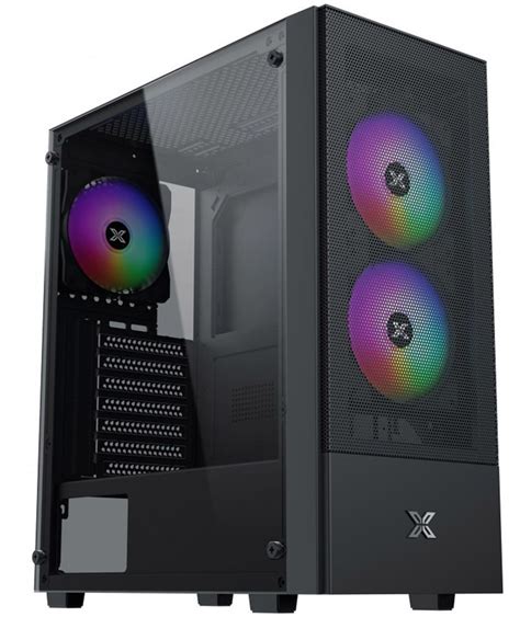 Vỏ Case Xigmatek HERO II AIR 3F EN41655 ATX 3 Fan RGB Màu Đen