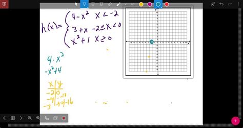 Solved A Function H X Is Defined As Shown H X Startlayout