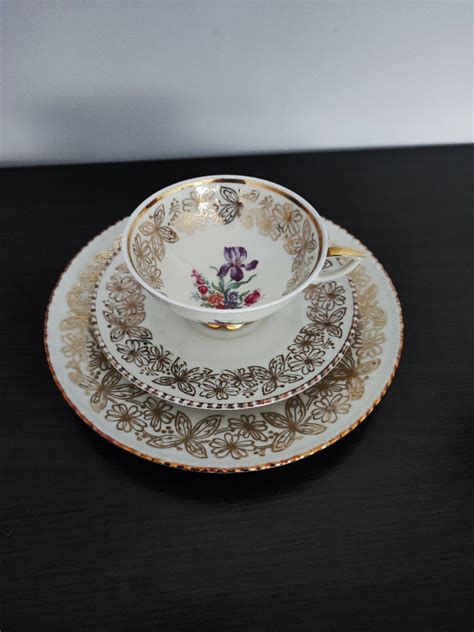 Trio Porcelana Antyczna Strona Allegro Pl