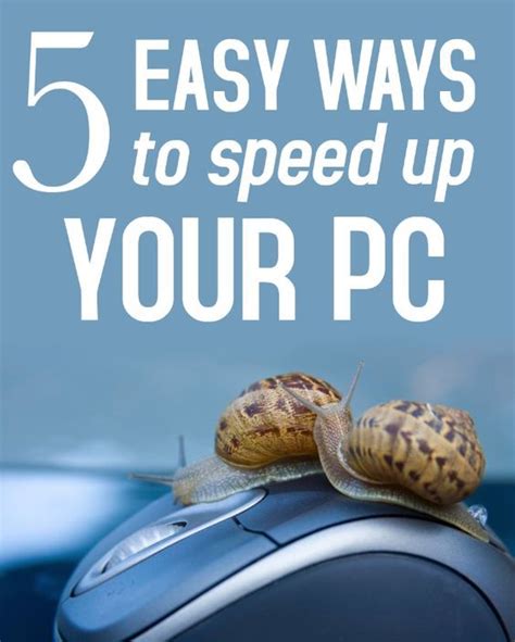 5 Easy Ways To Speed Up Your Pc Artofit