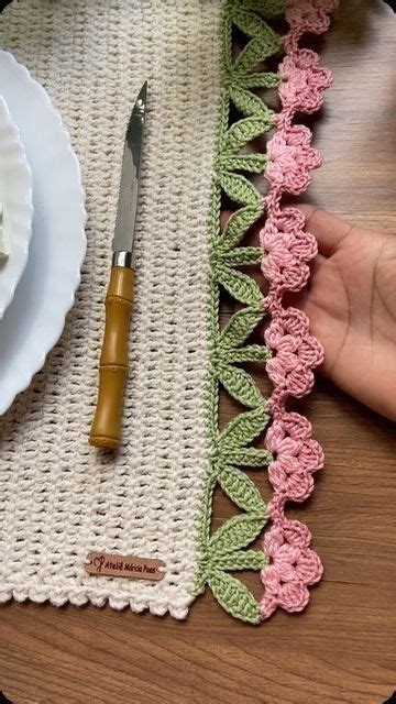 Simple Crochet Lace Pattern How To Crochet Border Lace Step By Step