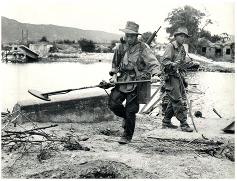 Indochine Militaria Soldats Von Photographie Originale Original