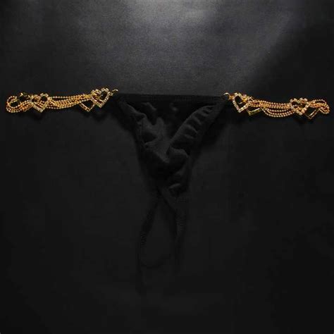 Brave Light Sexy G String Underwear Fashion Adjustable Multi Layer Thong Bikini Body Jewelry