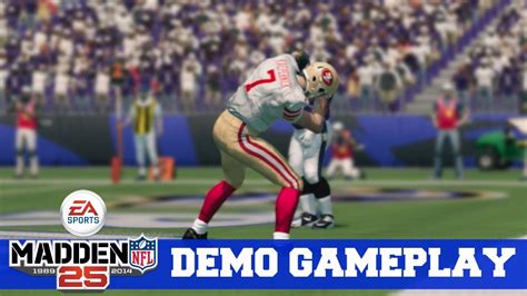 Madden Nfl 25 Demo 49ers Vs Ravens 2nd Quarter Gameplay Xbox 360