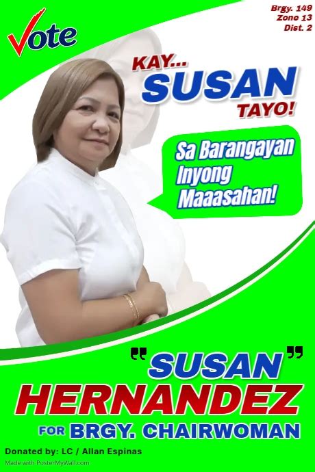 Barangay Kagawad Layout Postermywall