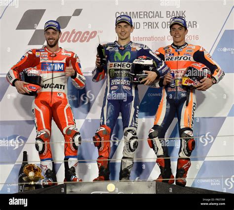 Doha Qatar Th Mar The Champion Spanish Motogp Rider Jorge