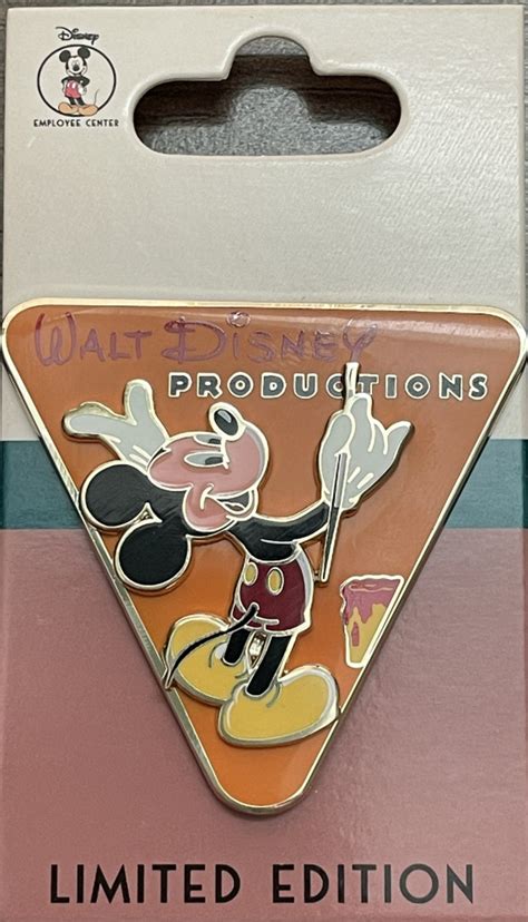 52481 Walt Disney Productions Logo Disney Employee Center DEC