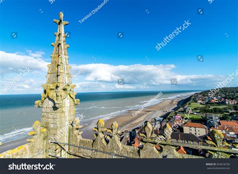 Aerial View Cromer Town Cromer Beach Stock Photo 654018730 | Shutterstock