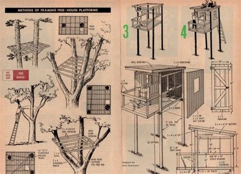 Diy Treehouse Plans Pdf 50 Inspiring Treehouse Plans And Design That