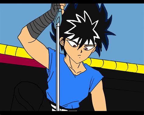 Hiei and his sword by Kaiju-Borru-Zetto on DeviantArt