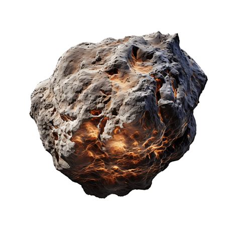 Space Rocks Flying Asteroids Cut Out 45687111 Png