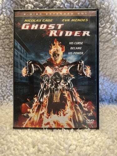 Ghost Rider Dvd 2007 2 Disc Set Extended Cut Nicolas Cage Eva