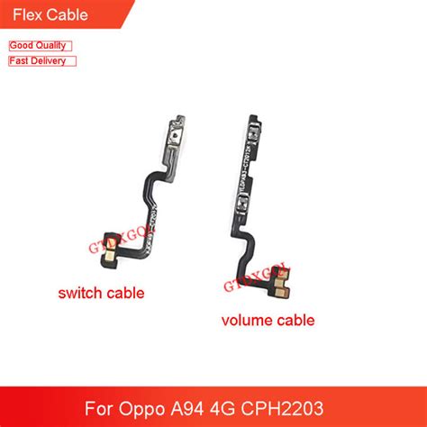 For Oppo A G Cph Power On Off Volume Up Down Button Key Flex