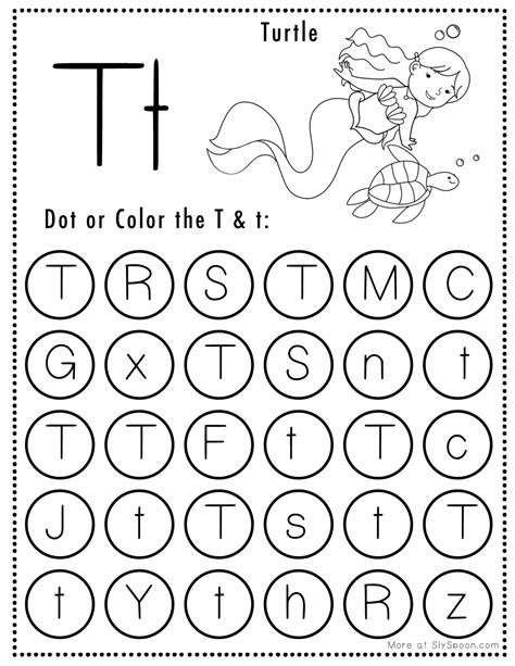 Free Printable Letter T Worksheets For Preschool – Clara Worksheet