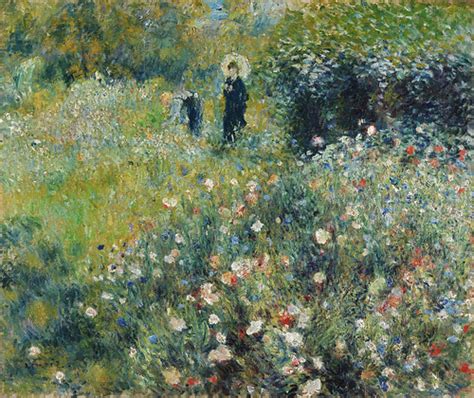 Pierre Auguste Renoir Woman With A Parasol In A Garden Flickr