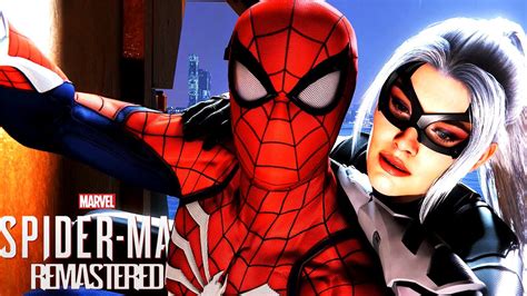 Spider Man Remastered The Heist Dlc All Cutscenes Ps Game Movie K