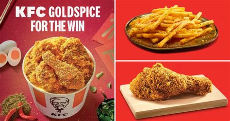 Kfc S Pore Brings Back Goldspice Chicken And New Goldspice Fries For