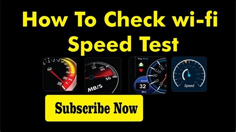 How To Check Wi Fi Speed Test Youtube