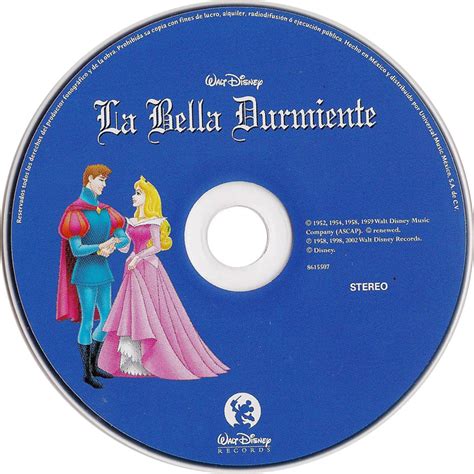 Car Tula Cd De Bso La Bella Durmiente Version En Espa Ol Portada