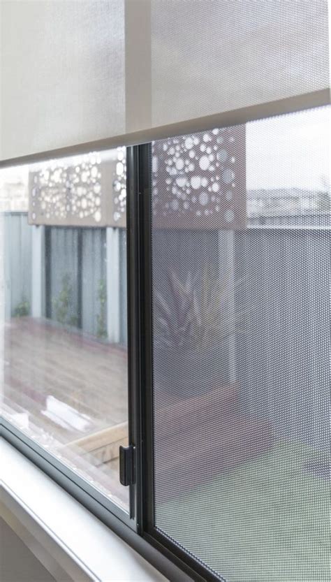 Punched Aluminium Screens Doors Moreton Bay Blinds Security Screens