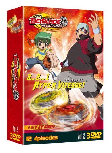 Beyblade Metal Fusion Hyper Vitesse Coffret N Dvd