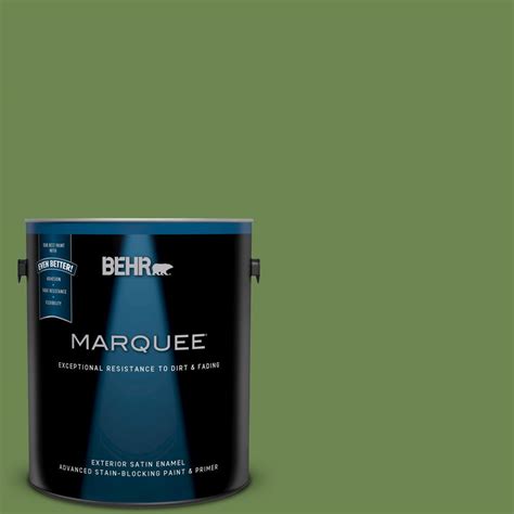 Behr Premium Plus Gal M Snip Of Parsley Satin Enamel Exterior