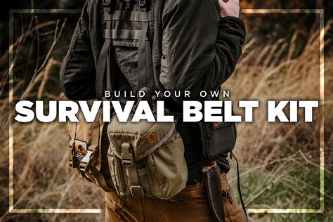 Survival Belt Kit • Condor, My Medic, LT Wright, Esee, Exotac & More