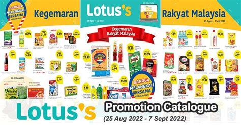 Tesco Lotus S Lebih Jimat Promotion Catalogue Aug Sep