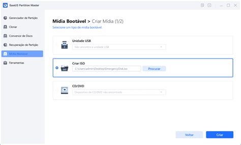 Guia Completo Como Criar Um Usb Inicializ Vel Easeus Partition Master