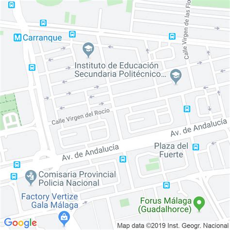 C Digo Postal Calle Virgen De La Esperanza En M Laga Codigopostalde Es