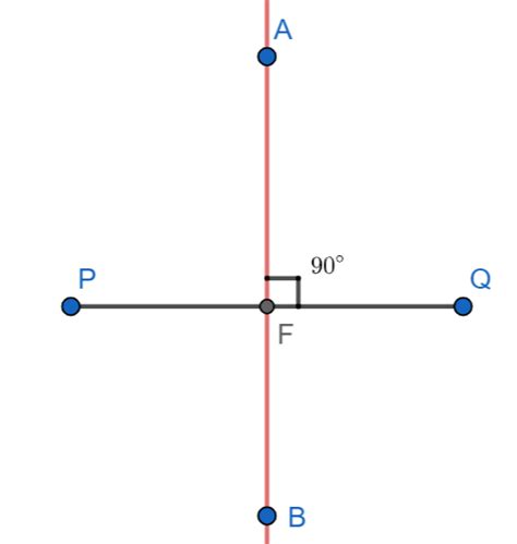 How To Draw A Perpendicular Bisector