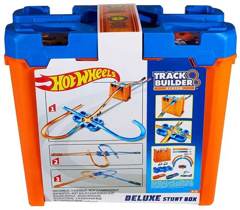 Hot Wheels Track Builder System Deluxe Stunt Box Track Set Mattel Toys ToyWiz