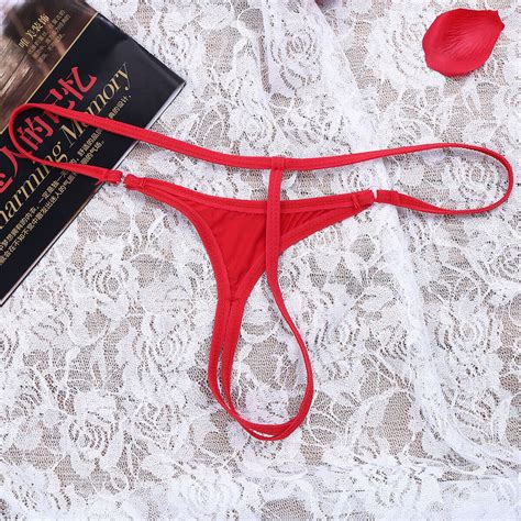 Sexy Women S Pearls Massage G String T Back Thong Briefs Lingerie Underwear Ebay