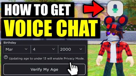 How to get voice chat on roblox