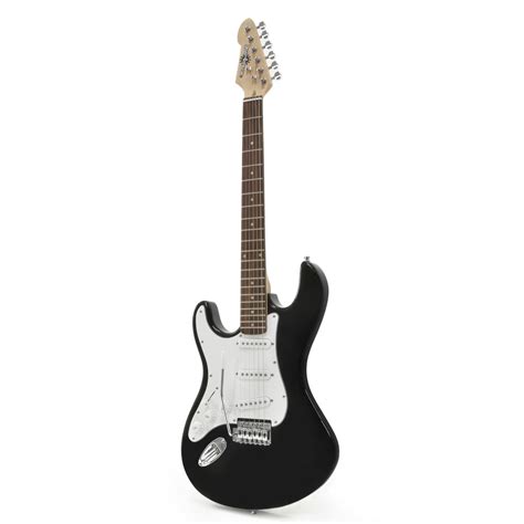 La Left Handed Electric Guitar By Gear4music Black Box Opened At