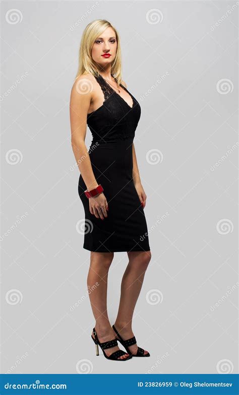 Blonde magnifique image stock Image du dame complètement 23826959