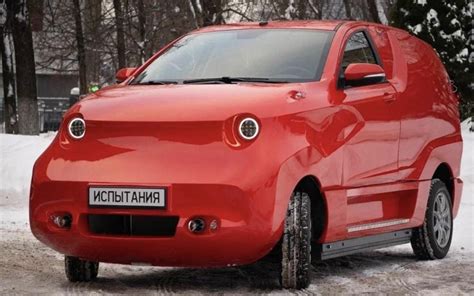 La Re Voiture Lectrique Russe Ferait Passer La Fiat Multipla Pour Un