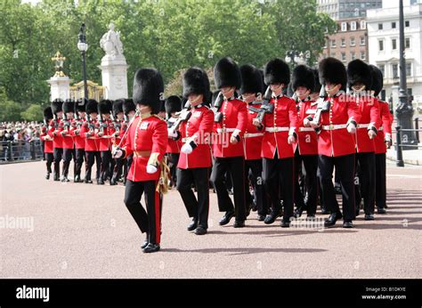 Scots Guards Buckingham Palace London Trooping the Colour Ceremony June ...