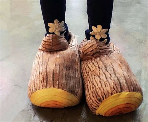 Wood Stump Slippers