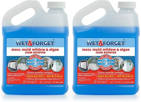 Wet And Forget Outdoor Moss Mold Mildew And Algae Stain Remover Multi Surface Cleaner