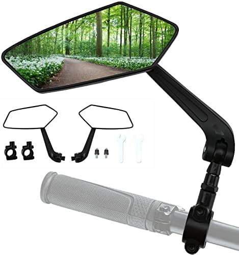 Yizhet Bike Mirrors Pcs Handlebar Mirrors Rotatable Bike Rear