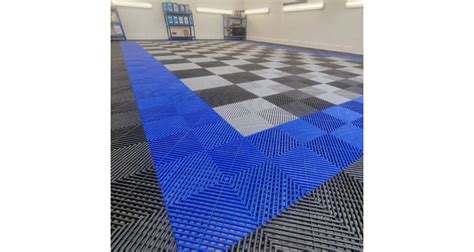 Modular Rib Floor Tile - 400mm x 400mm x 18mm - MultiMatts