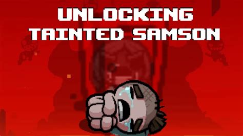 Unlocking Tainted Samson In The Binding Of Isaac Youtube