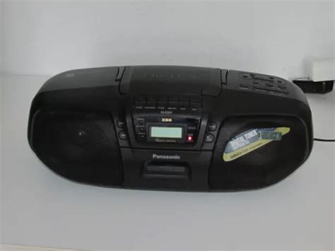 Panasonic Rx Ds25 Boombox Cd Radio Cassette Vintage Kofferradio Kleiner Mangel Eur 65 90