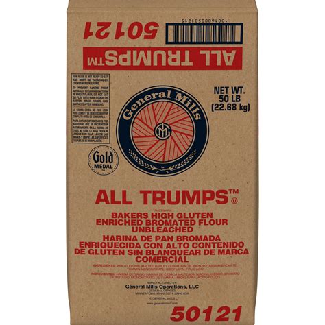 Gold Medal All Trumps Bakers Flour High Gluten Enriched Bromated