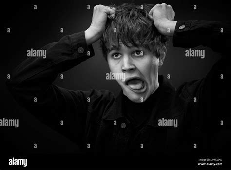 Foolish face Black and White Stock Photos & Images - Alamy