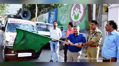 DEO Doda Flags Off SVEEP Express To Generate Mass Awareness